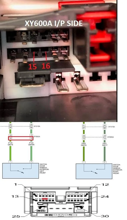Jeep Gladiator Proximity door sensor…which wire? IMG_1955