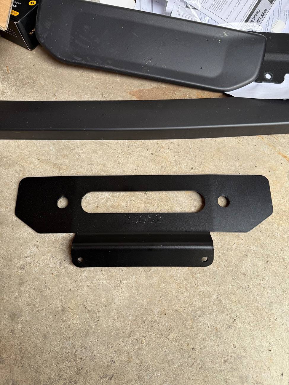 Jeep Gladiator Warn winch install questions IMG_5644