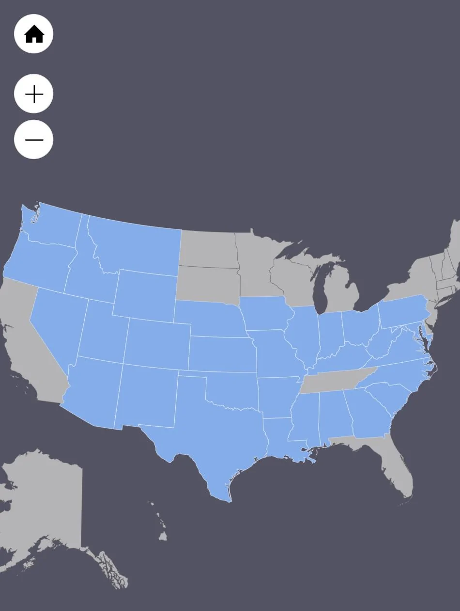 Jeep Gladiator So far, how many states has your Gladiator been? amCharts