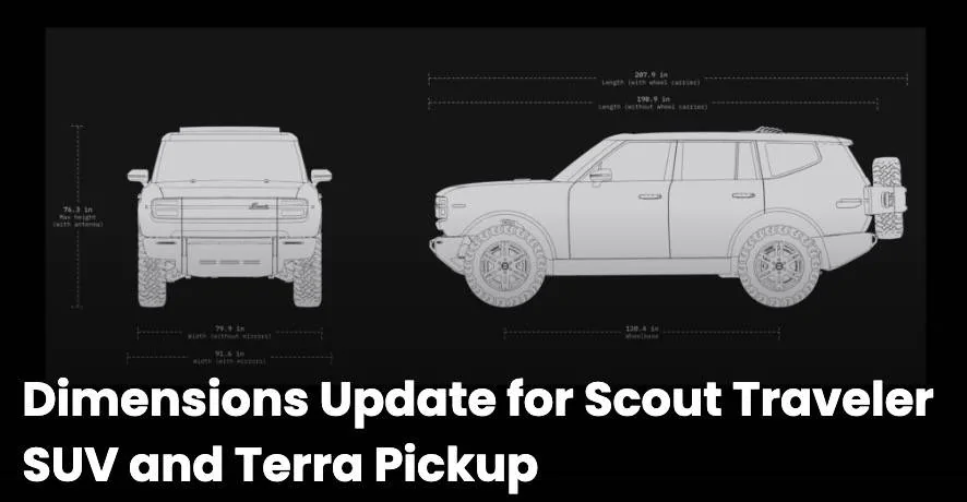 Jeep Gladiator Official: Scout EV Pickup & SUV debut w/ Gas Range Extender, 4x4, BOF, Lockers, Sway Bar Disconnect -- All Specs, Wallpapers, Videos 2027-scout-dimensions-jpg-jpg