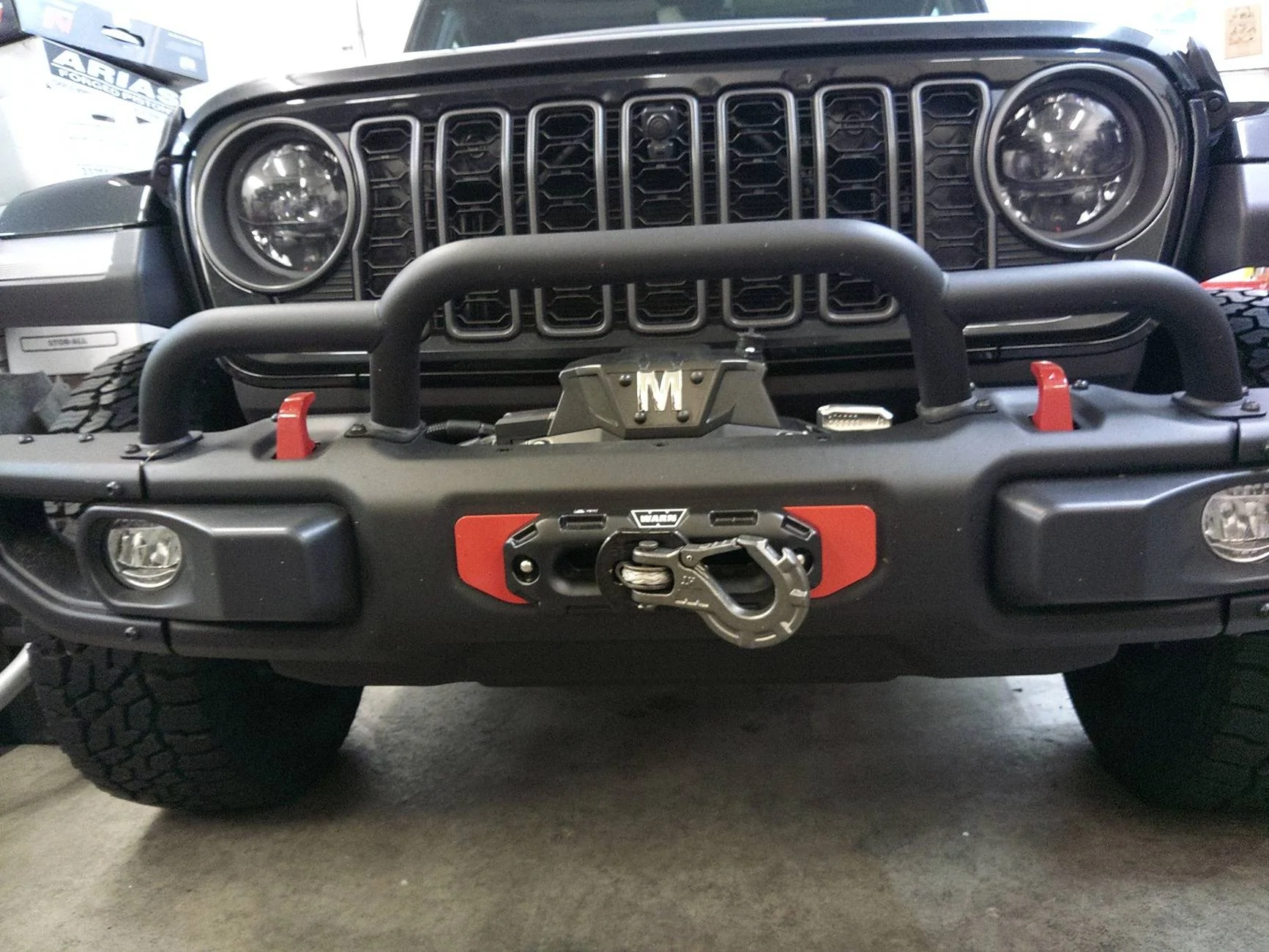 Jeep Gladiator Warn winch install questions 1728158109739