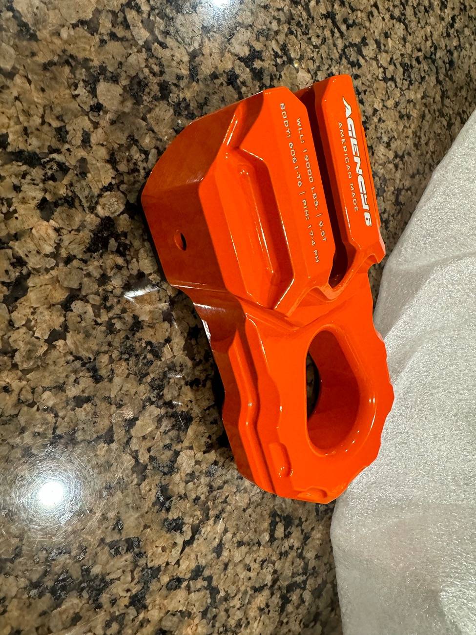 Jeep Gladiator Fairlead options for synthetic rope without a hook IMG_0183