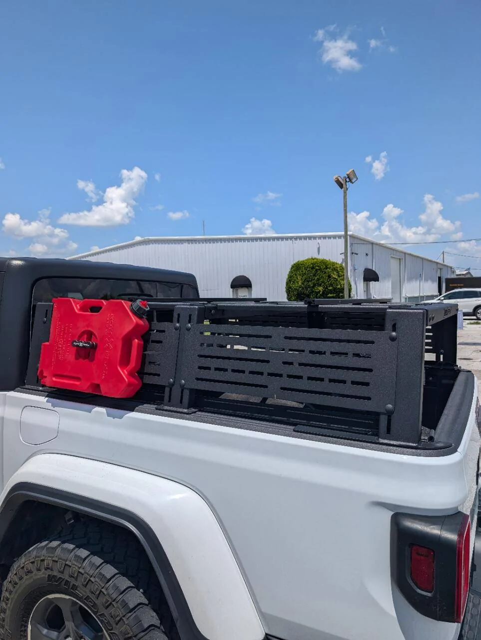Jeep Gladiator Rebel Offroad ½ height XPLOR Bed Rack PXL_20240816_171152931