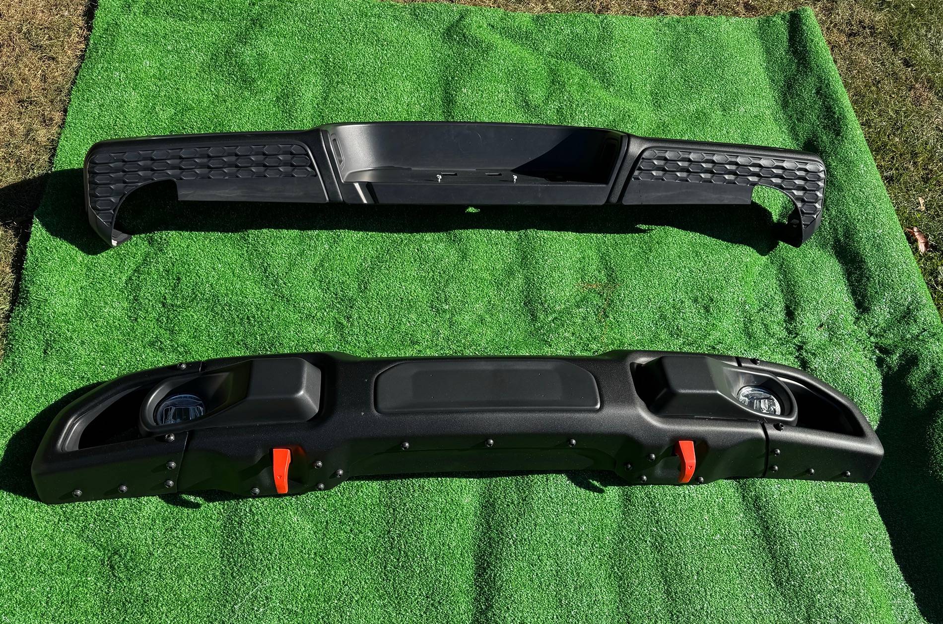 Jeep Gladiator OEM Mopar Steel Bumpers front and rear IMG_9029