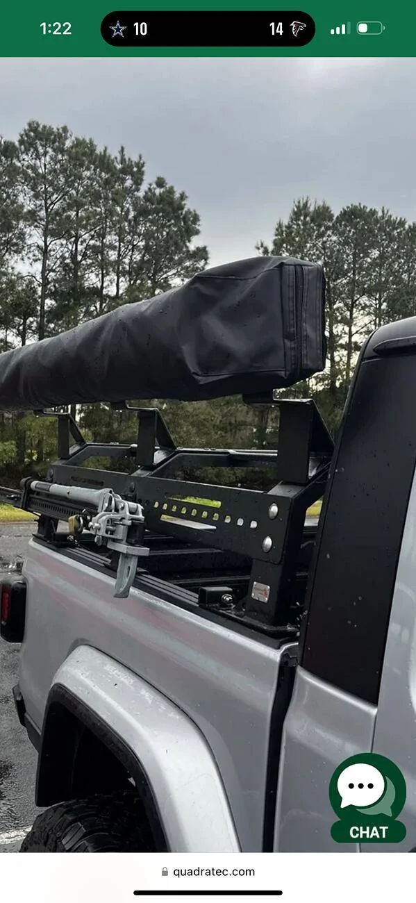 Jeep Gladiator Saw these awning mounts on the fishbone tackle product page on quadratec, was it someone on this forum?? I want these brackets! IMG_7100