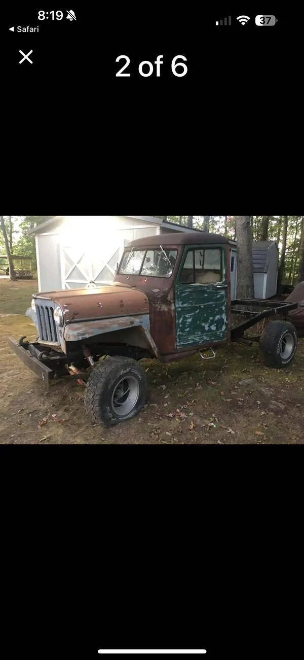 Jeep Gladiator 1956 Jeep Willys pickip IMG_5023