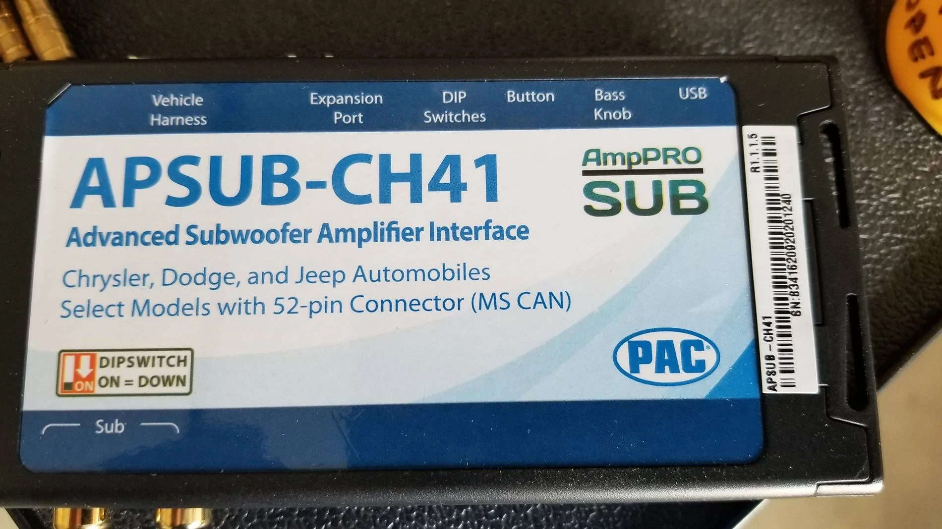 Jeep Gladiator Subwoofer Install With Factory Premium Audio 20210212_133752