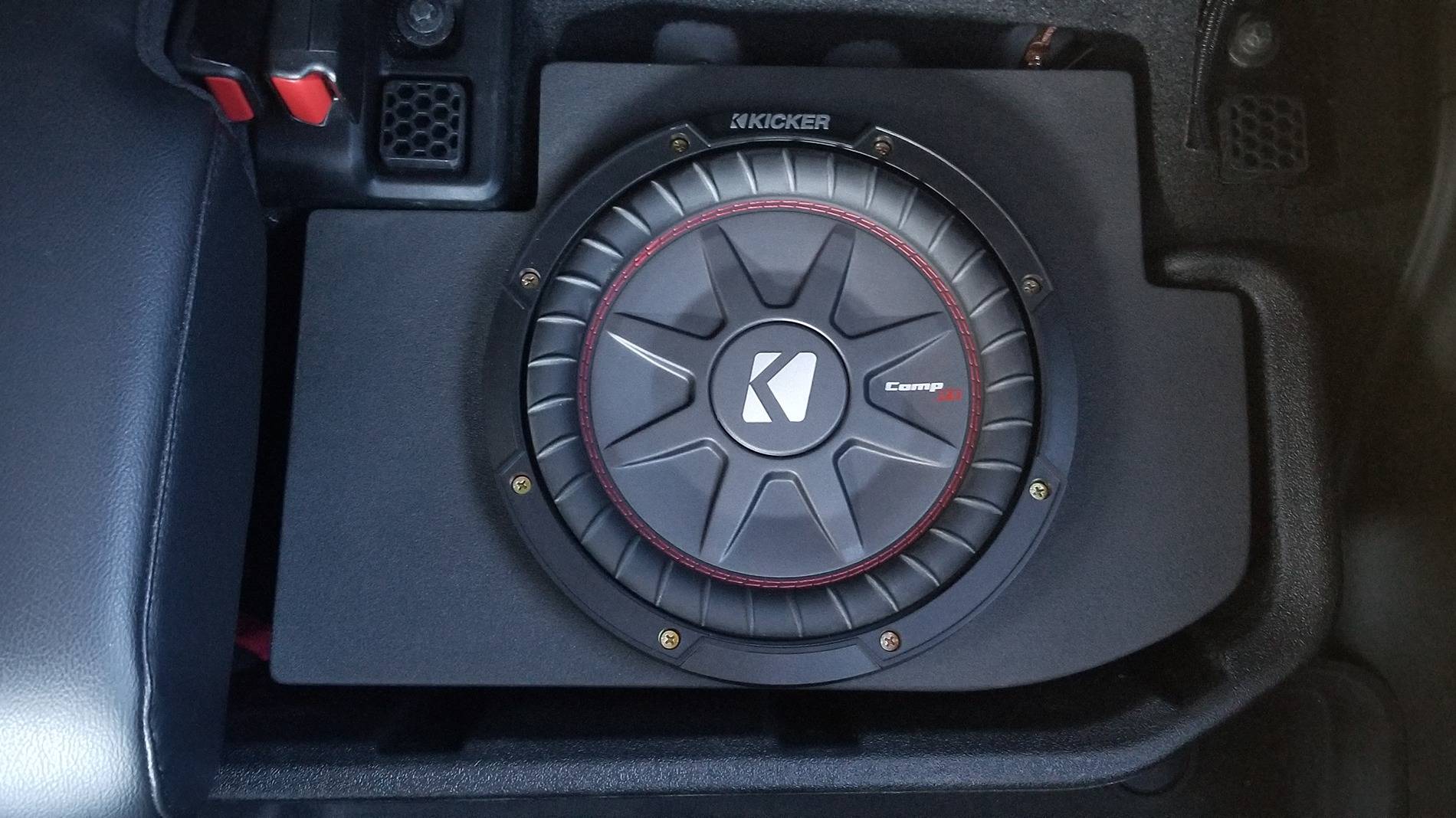 Jeep Gladiator Subwoofer Install With Factory Premium Audio 20210226_152242