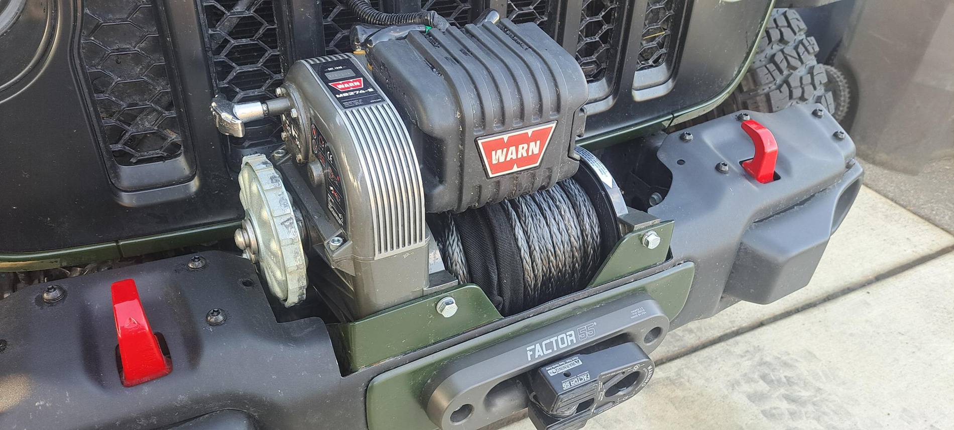 Jeep Gladiator WINCH AND MOUNTING PLATE 1000022154