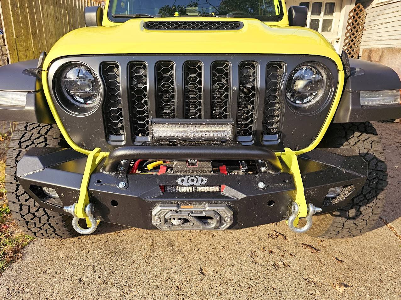 Jeep Gladiator How much weight on front end is ok 20241030_164010