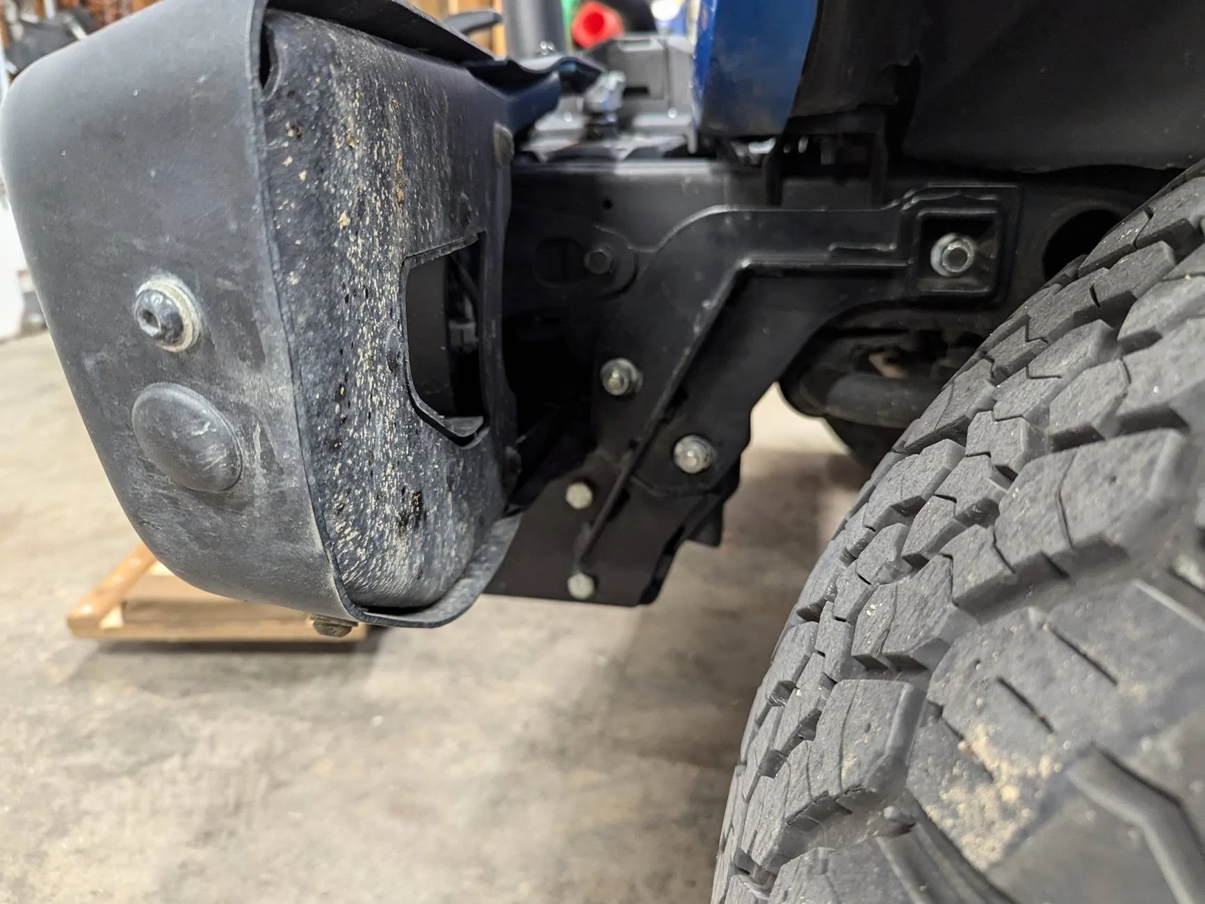 Jeep Gladiator How much weight on front end is ok PXL_20241014_190417941