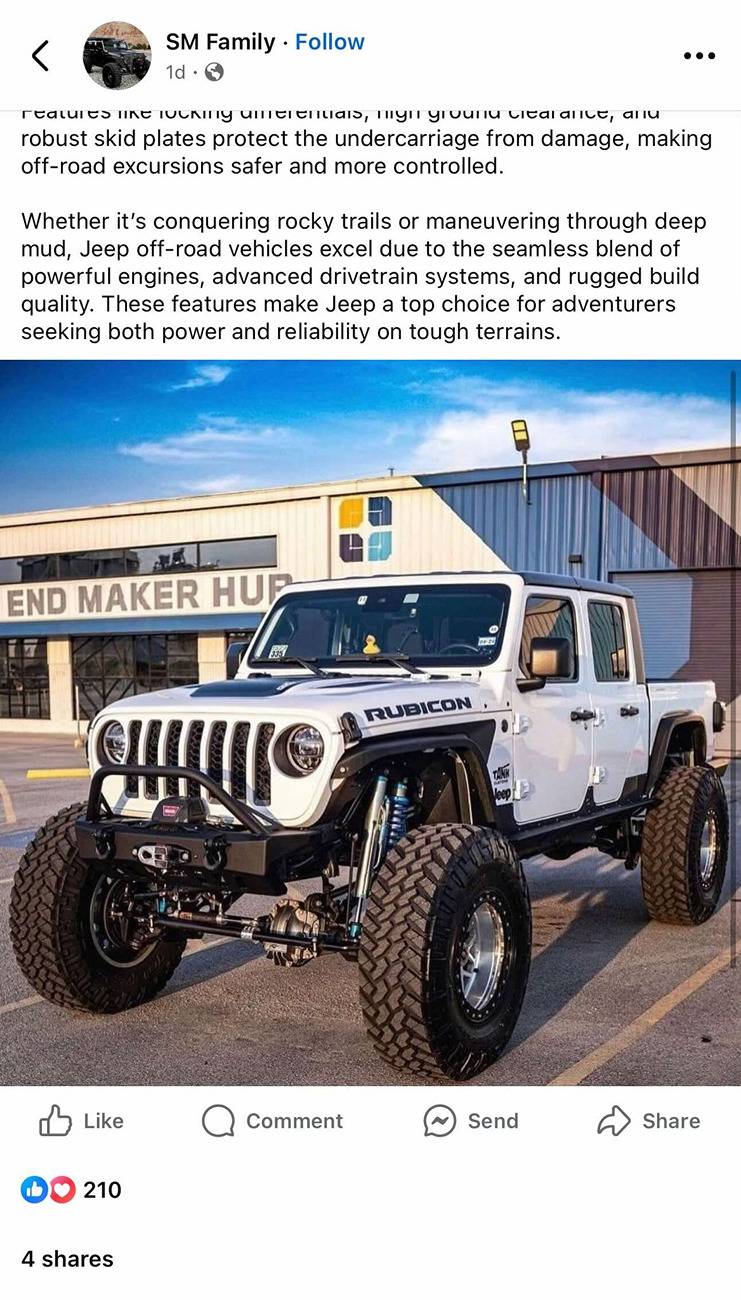 Jeep Gladiator Maximus Build 1730899650811-h2