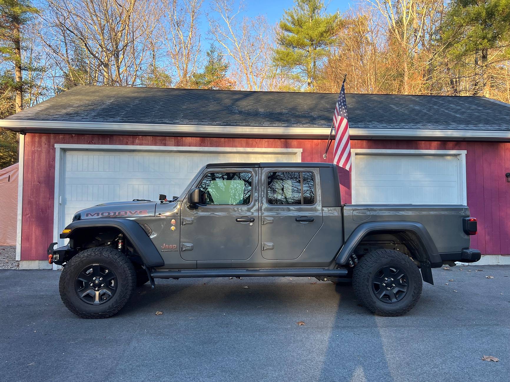 Jeep Gladiator Stock 33's (Falcon AT) to 35's (BFG KO2) 21' Mojave IMG_8591