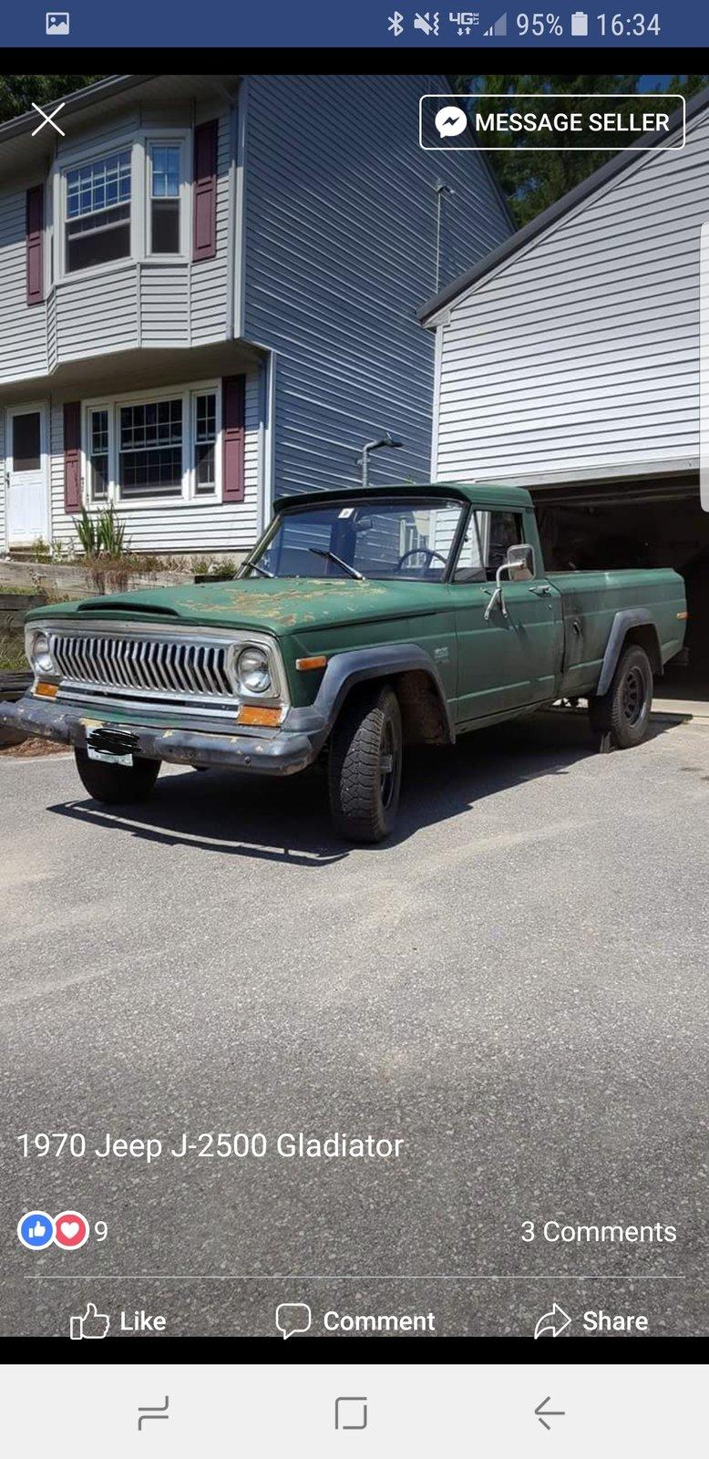 Jeep Gladiator Wish I had the ability to take on a project... 20180720_195850