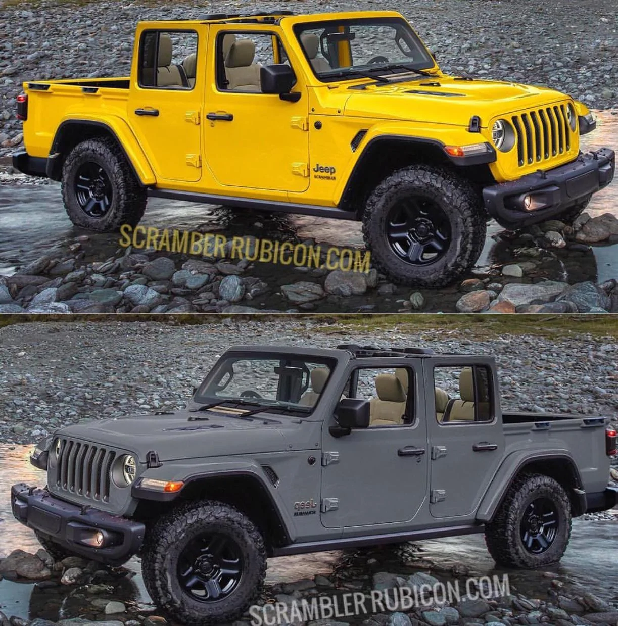 Jeep Gladiator Our latest Jeep Gladiator Pickup Truck renderings! 609AF9FB-A902-4F8E-83E5-D5549E793184