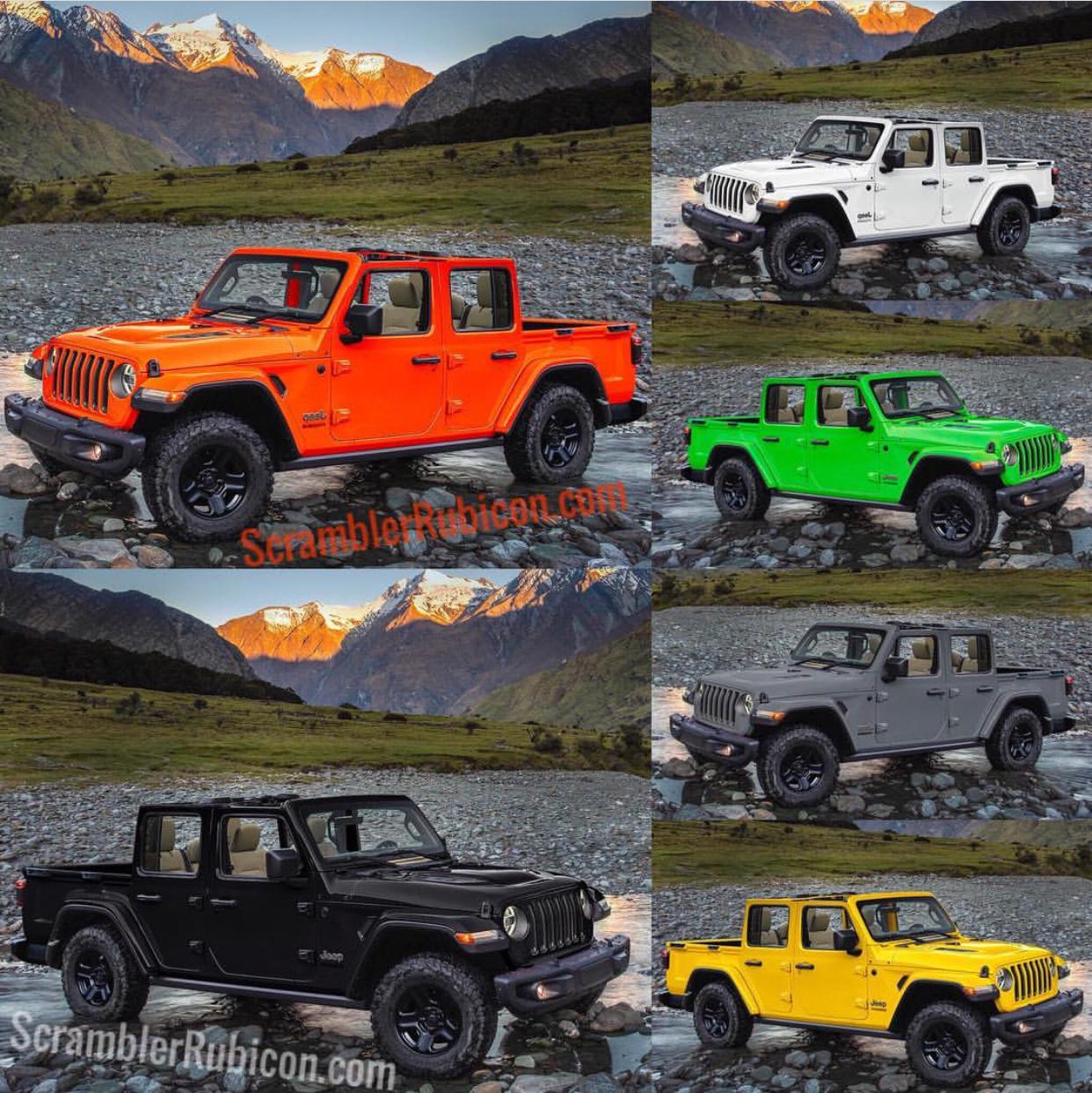 Jeep Gladiator Our latest Jeep Gladiator Pickup Truck renderings! 06A98383-2B7F-4C74-9CF8-4DC2FBF97A30