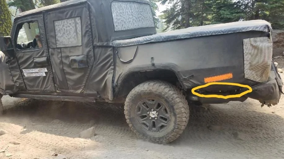 Jeep Gladiator JT testing on the RUBICON 20180816_212241