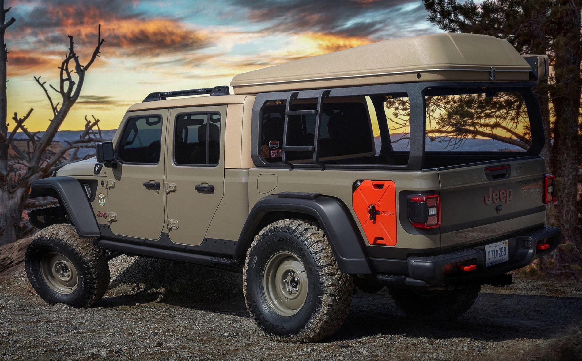 Jeep Gladiator Vendors, build a bed frame/rack like this 76A3DCA0-BDA9-45B0-BFF6-6D13646ECEAD