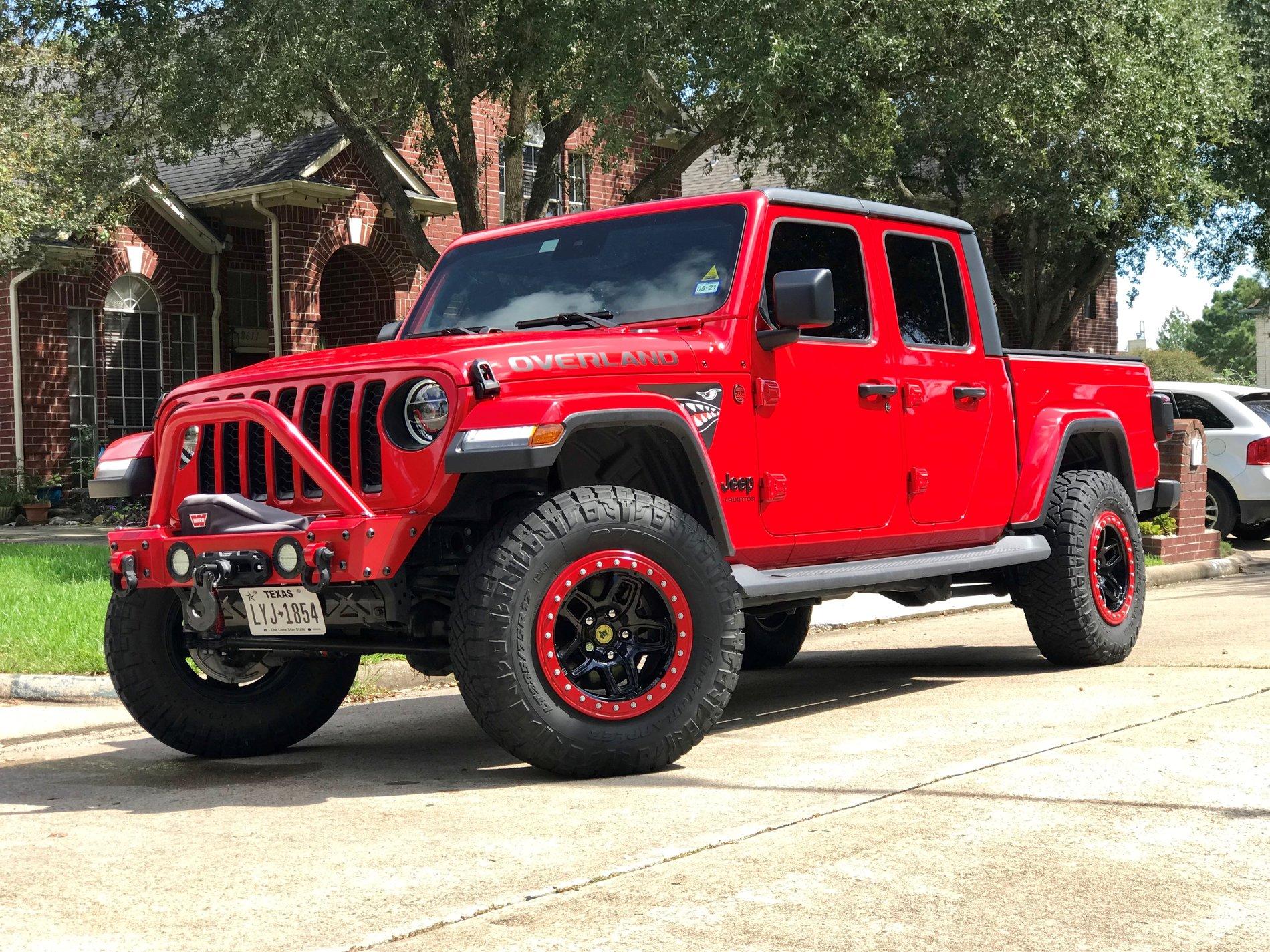 Jeep Gladiator “Edition” decals from Pixel Decals lifted