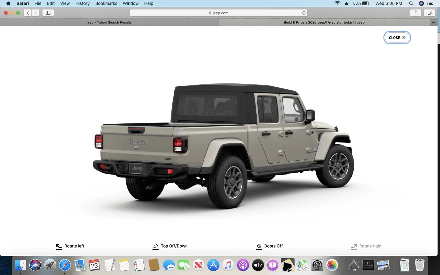 Jeep Gladiator Spotted: GATOR vs GOBI Gladiator! Screen Shot 2019-10-23 at 6.05.03 PM