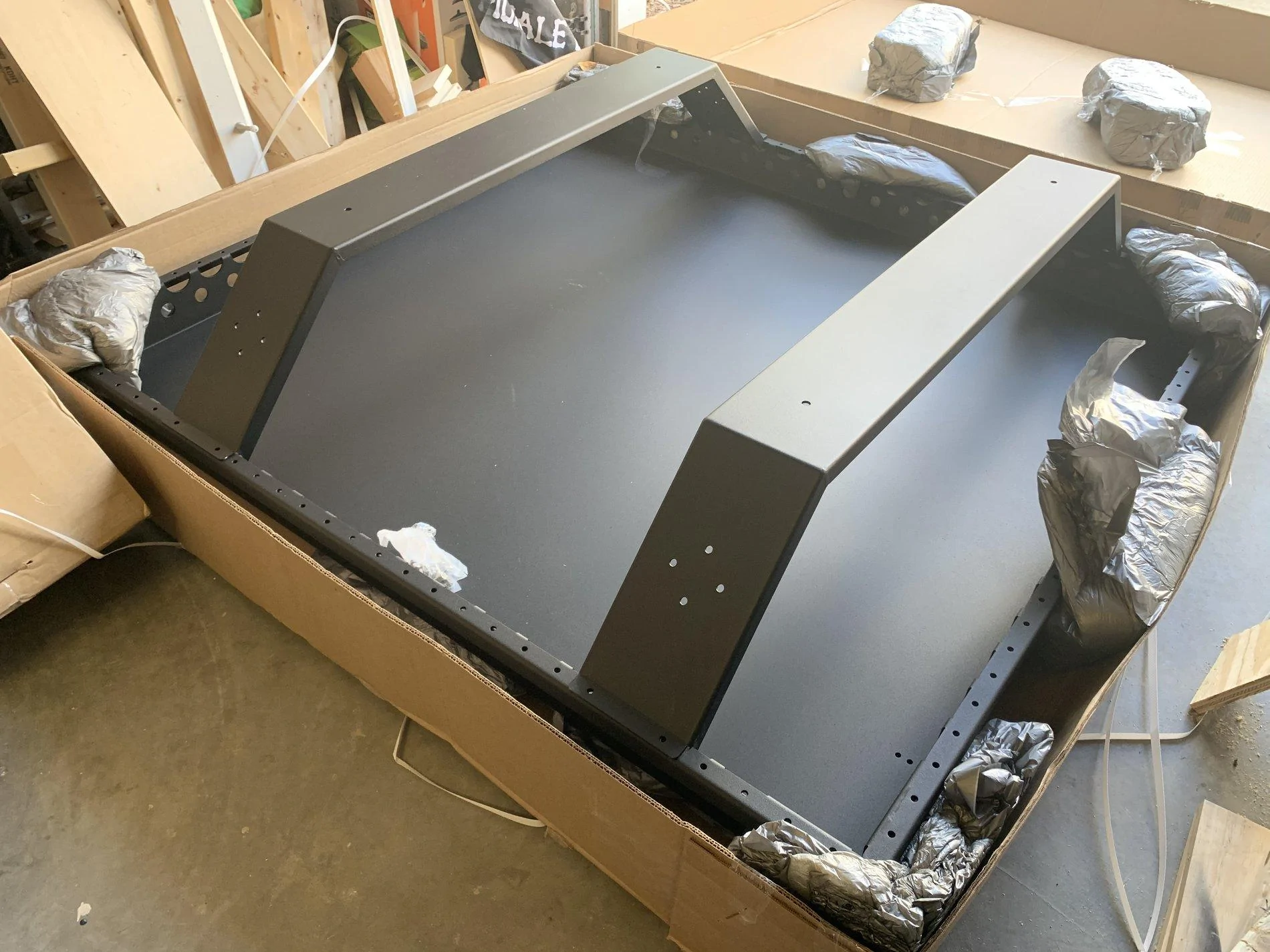 Jeep Gladiator JT Gladiator Upper Decker Hinged Cargo Basket Now Available! C657957F-8450-4673-9ACF-CDAFC9A7E251