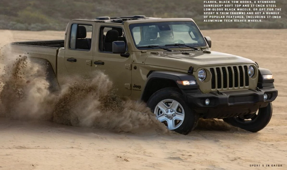 Jeep Gladiator Spotted: GATOR vs GOBI Gladiator! Untitled