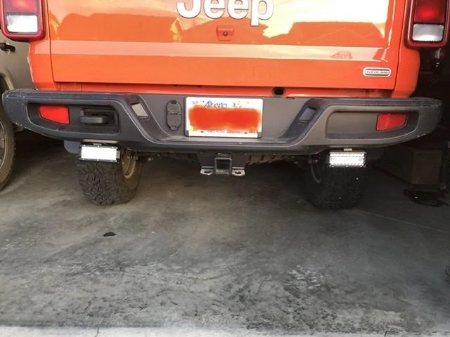 Jeep Gladiator Flush mount lights rear bumper E475171B-9EC8-4EF5-9620-6B6ED3A61B58