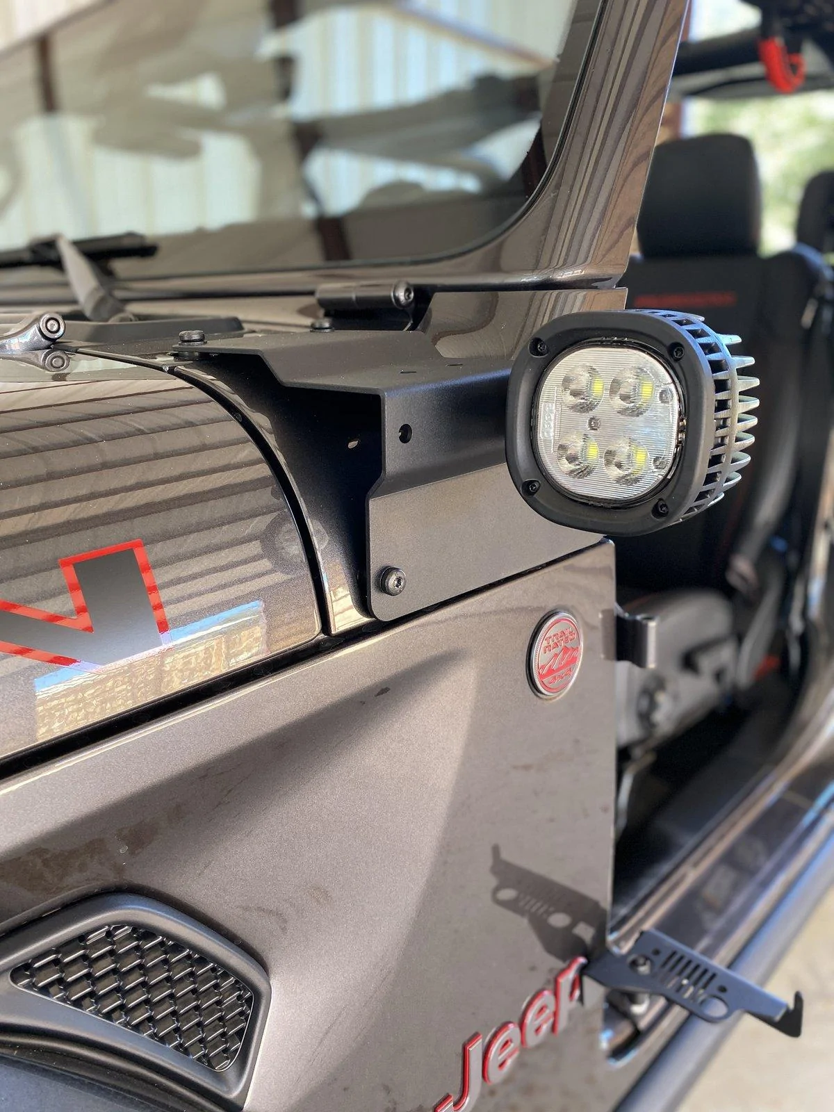 Jeep Gladiator Side Light Mounting Brackets (hood) fullsizeoutput_11d8