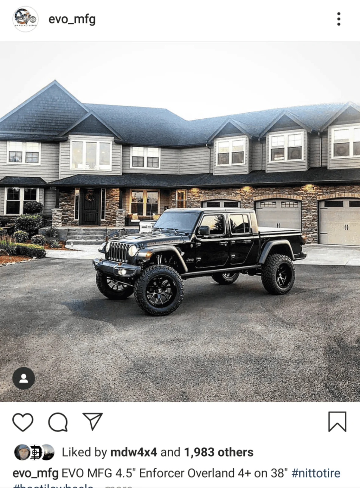 Jeep Gladiator Evo 2.5" Lift (True Height) Screenshot_20191025-153542