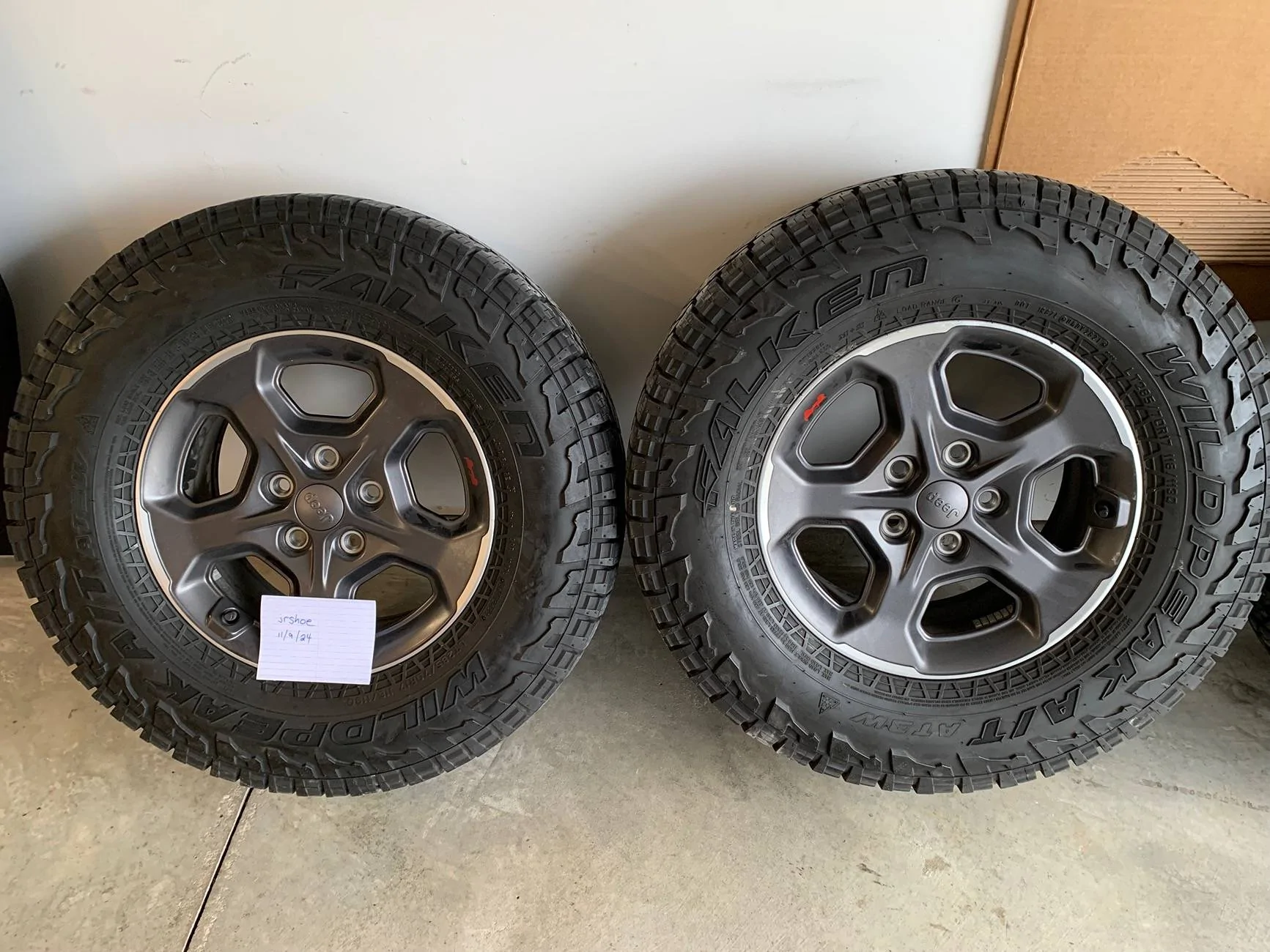 Jeep Gladiator 2021 Rubicon wheels and tires. $700 obo IMG_4874