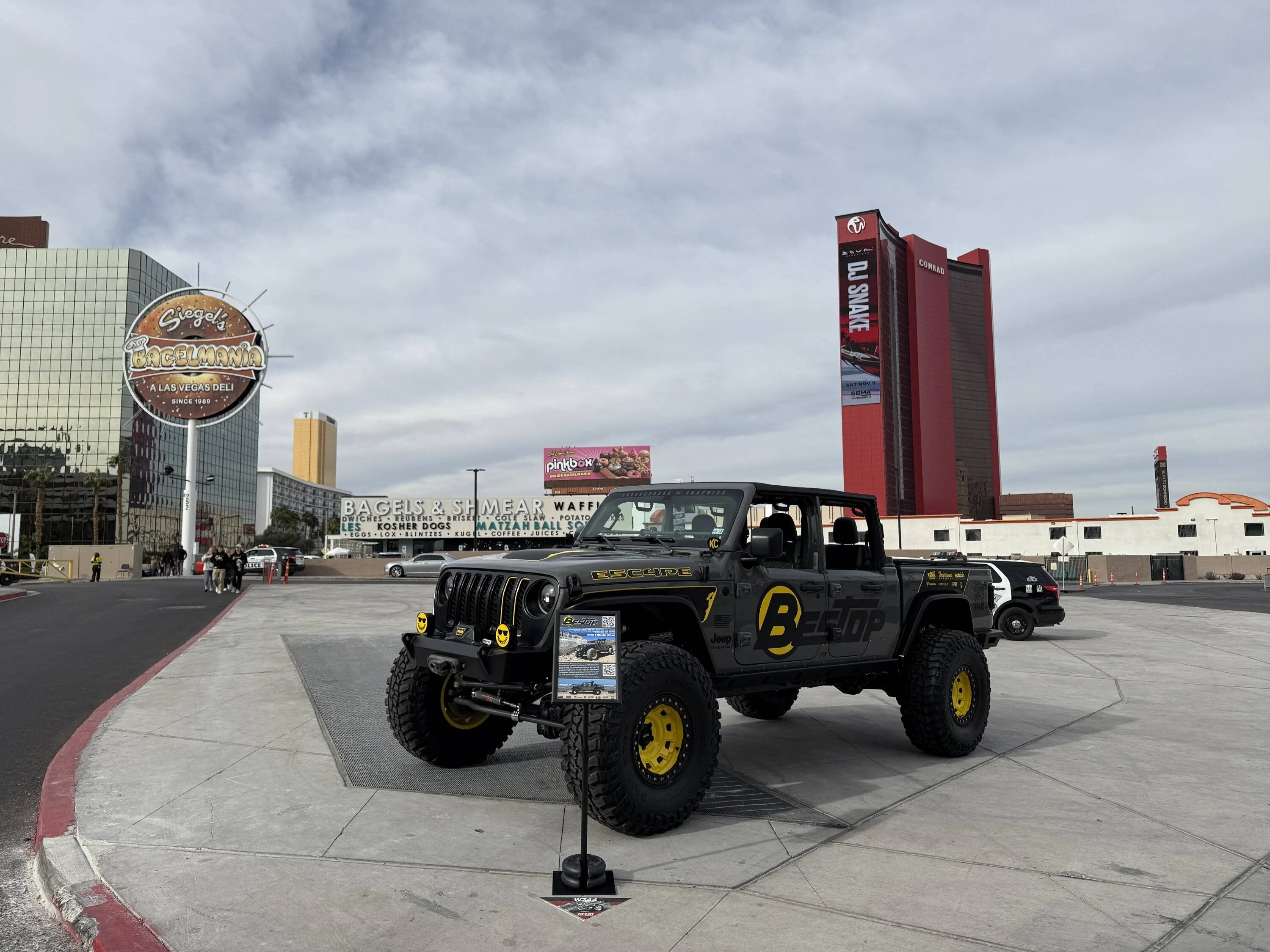 Jeep Gladiator Underground Graphics Gladiator does SEMA with Bestop! IMG_0384