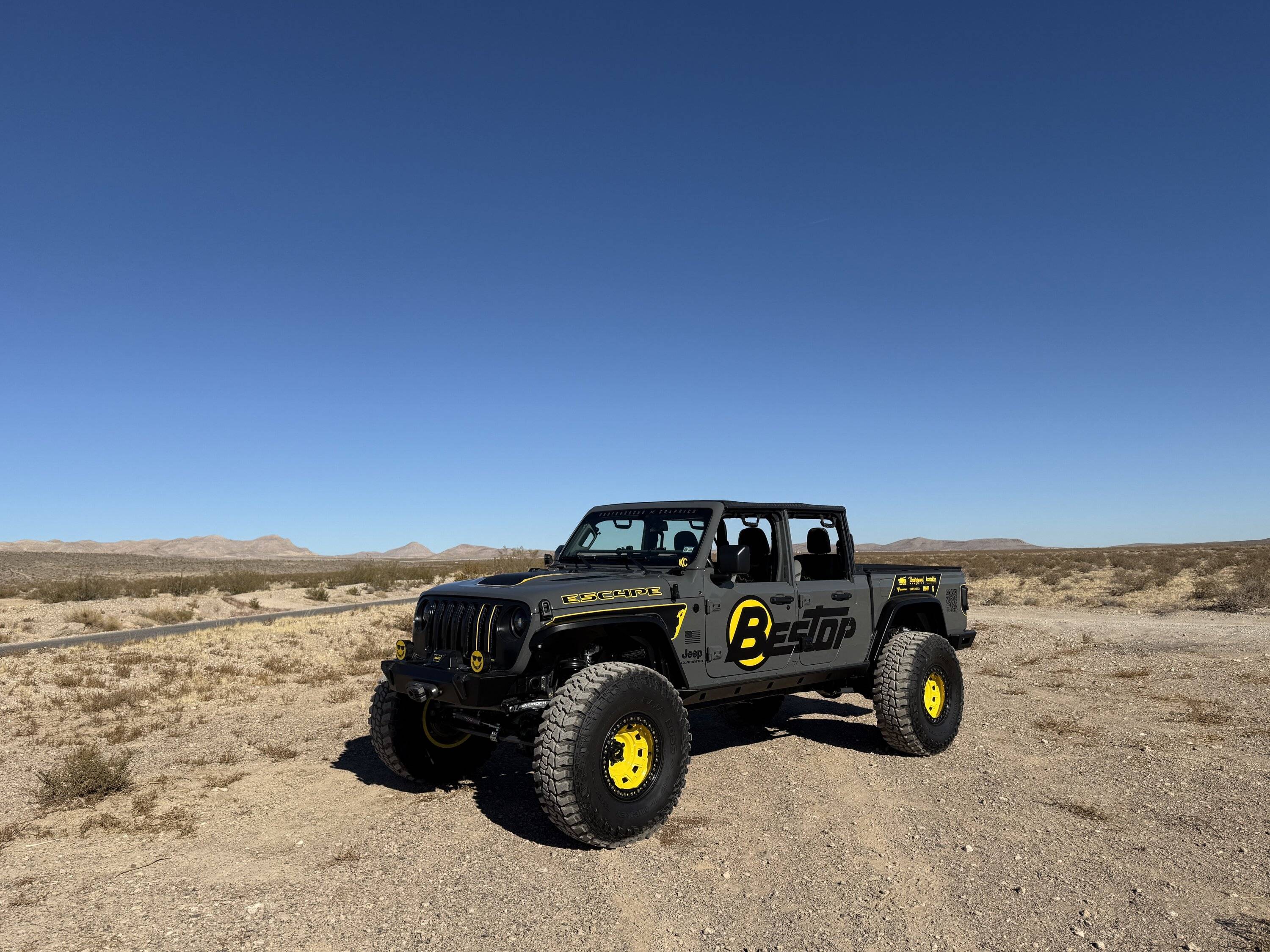 Jeep Gladiator Underground Graphics Gladiator does SEMA with Bestop! IMG_0830