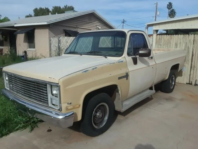 Jeep Gladiator What did you do TO your Gladiator today? [ADMIN WARNING: NO POLITICS, NO GUN TALK] 1985-chevrolet-c-10-custom-deluxe-long-bed-pick-up-truck-plus-a-camper-shell-1