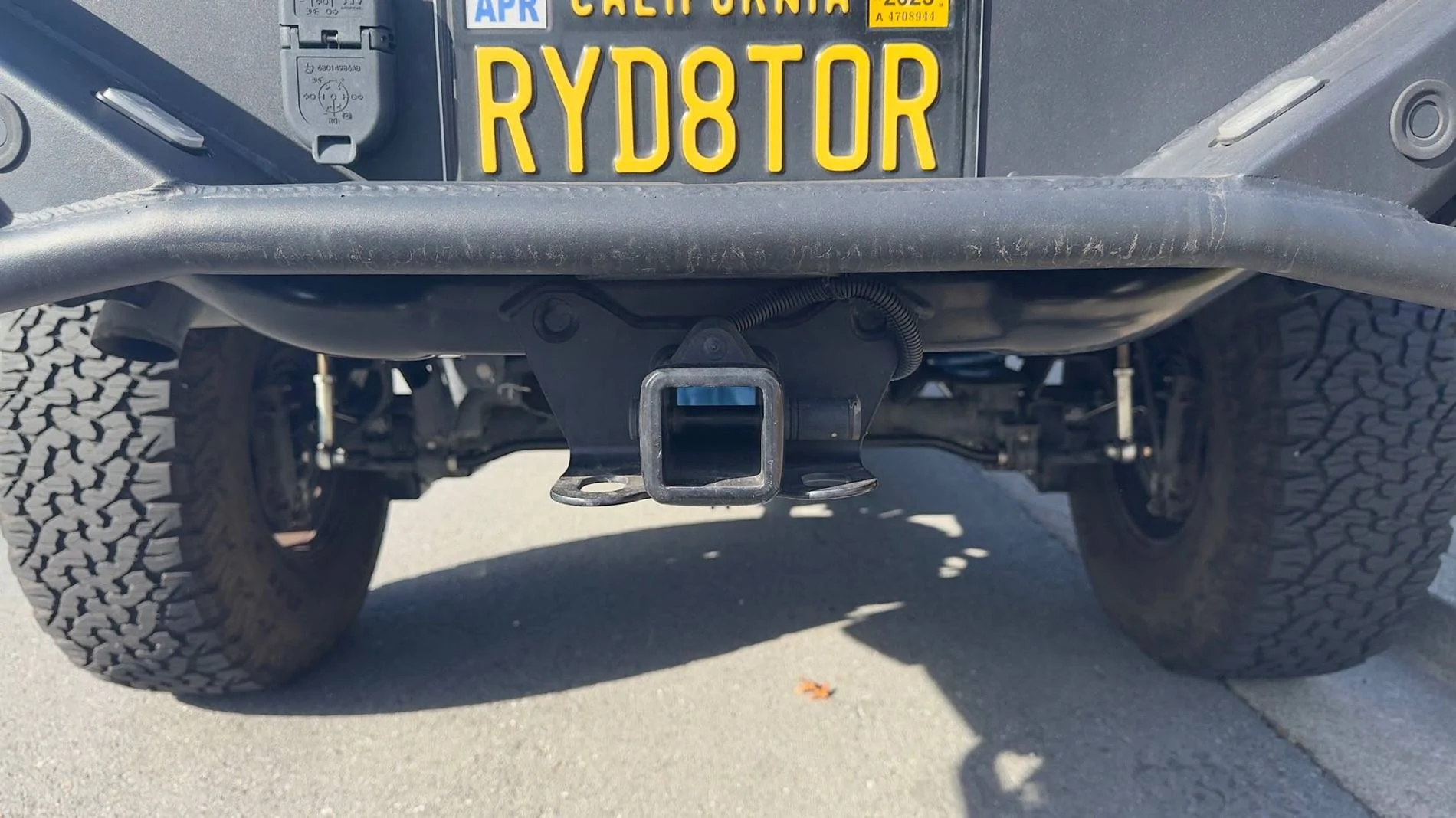 Jeep Gladiator Dash Cam Advice - Weather-Proof Rear Cam IMG_1919