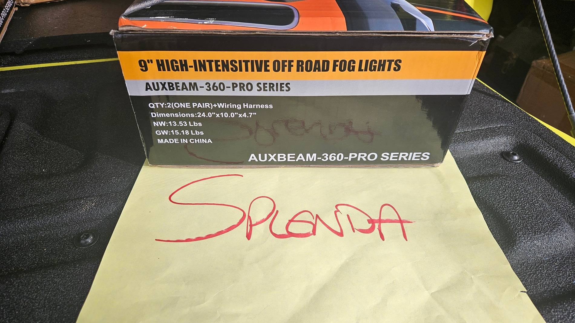 Jeep Gladiator Auxbeam 360 Pro Series 9 inch LED lights and Quadratec Light Mounts 20241113_091225