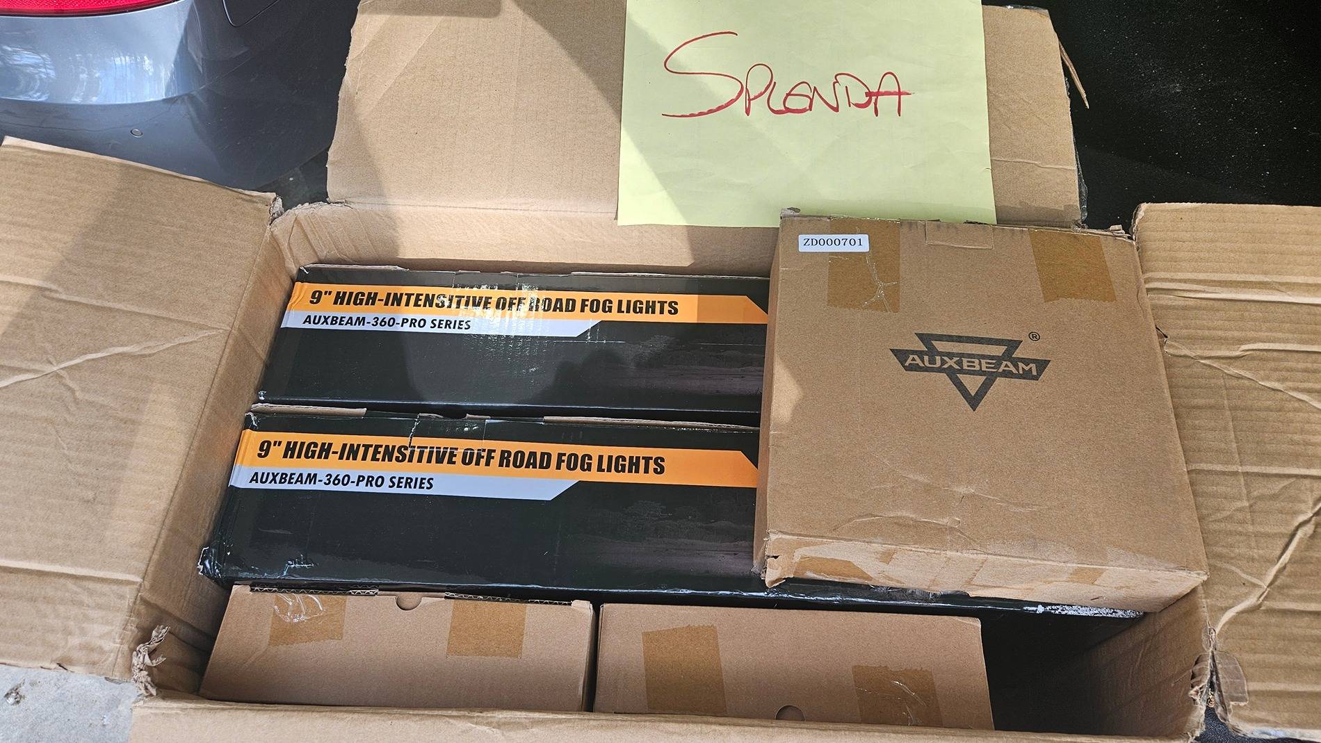 Jeep Gladiator Auxbeam 360 Pro Series 9 inch LED lights and Quadratec Light Mounts 20241113_091408