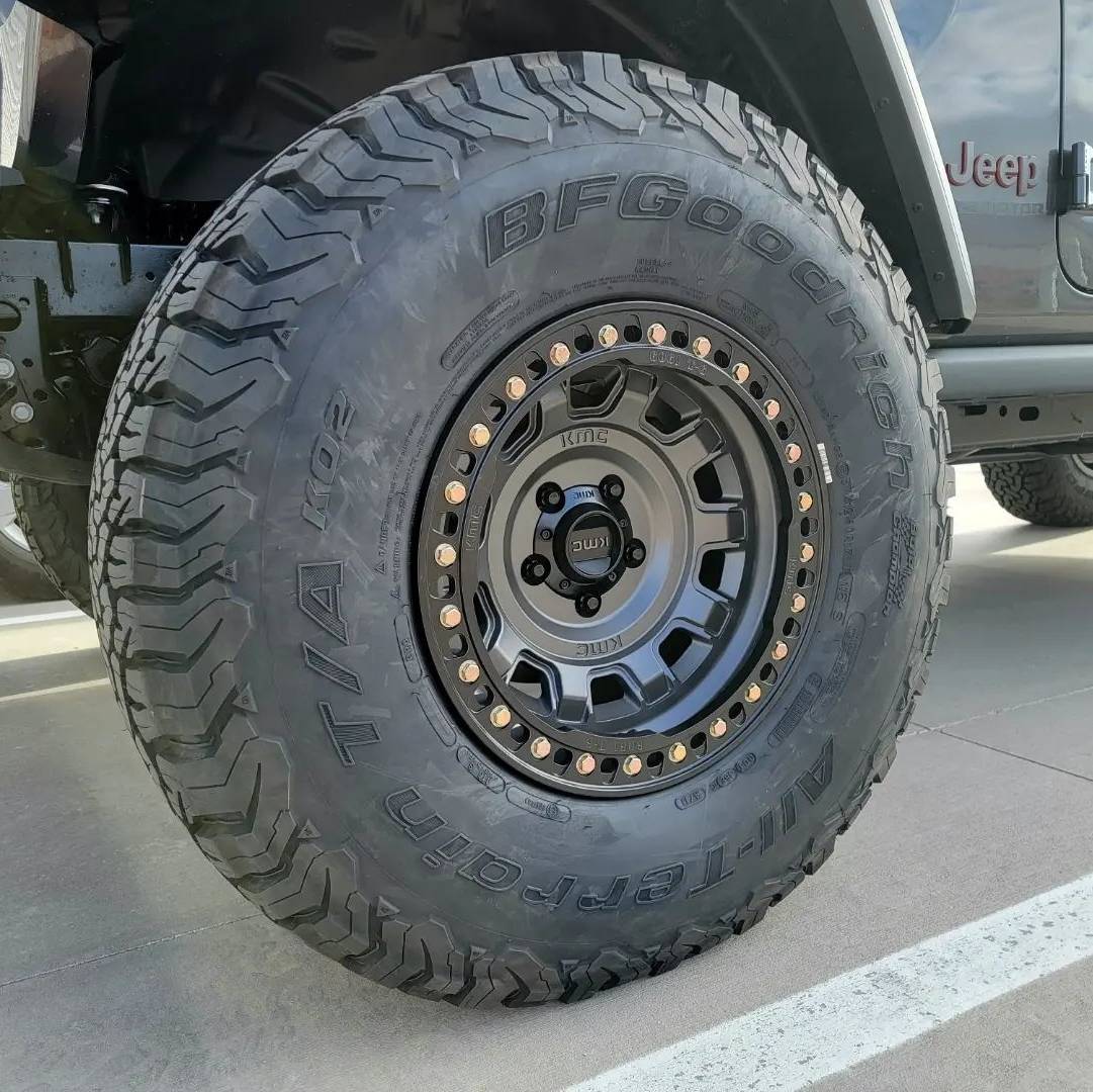 Jeep Gladiator Wheels for Sarge Gladiator KMC Tank Gray-5
