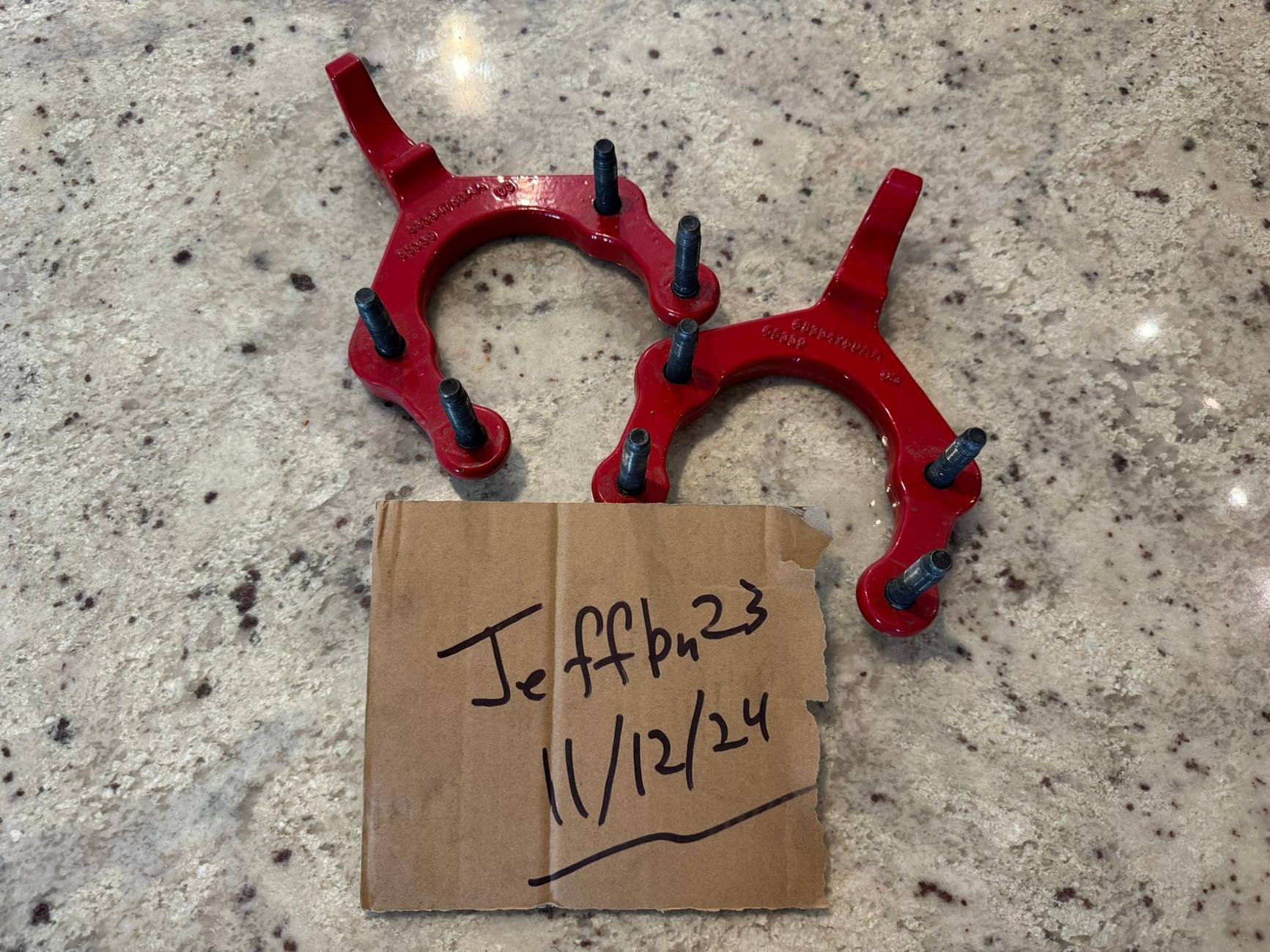 Jeep Gladiator Mopar Wrangler/Gladiator Front Red Tow Hooks IMG_5016.JPEG