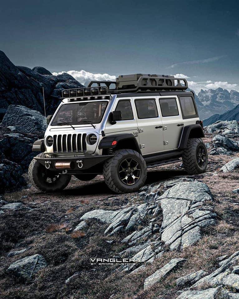 Jeep Gladiator But where would the engine go? Jeep Van "Vangler" concept. IMG_8039.JPG