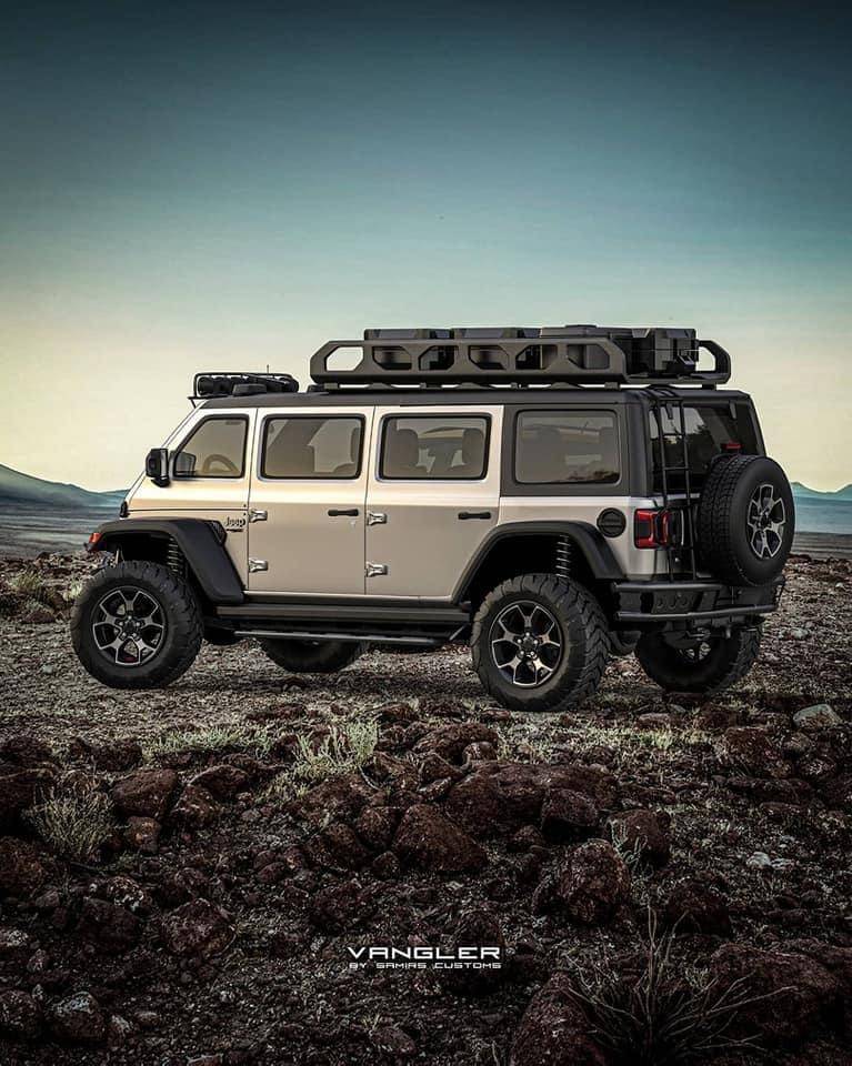 Jeep Gladiator But where would the engine go? Jeep Van "Vangler" concept. IMG_8041.JPG