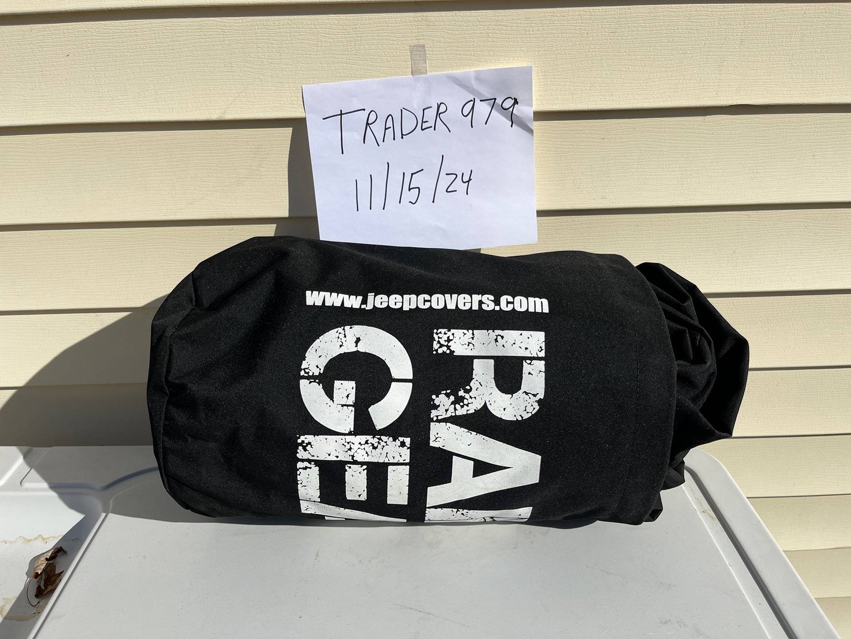 Jeep Gladiator Rain Gear Cover $80 IMG_6266