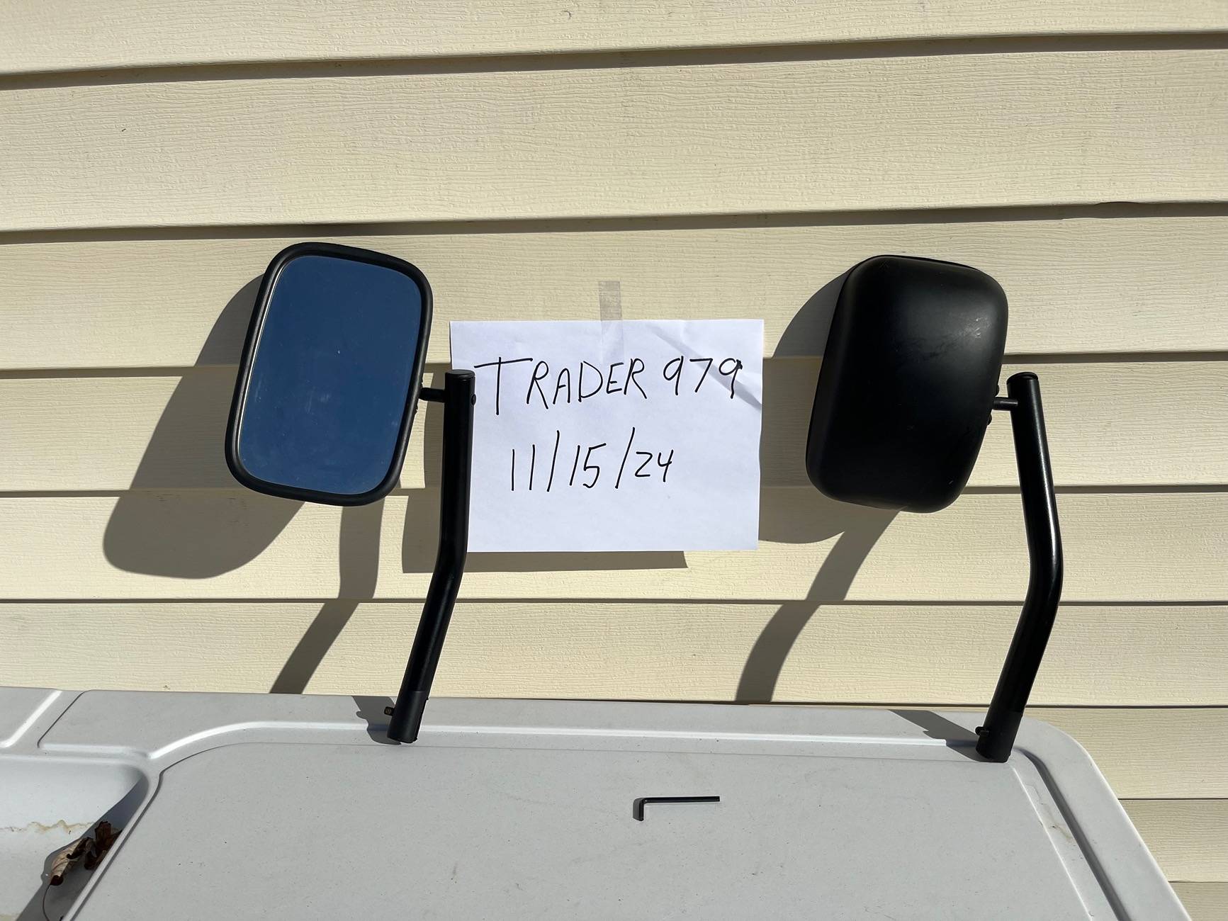 Jeep Gladiator Door Hinge Mirrors Price Drop $40 IMG_6264
