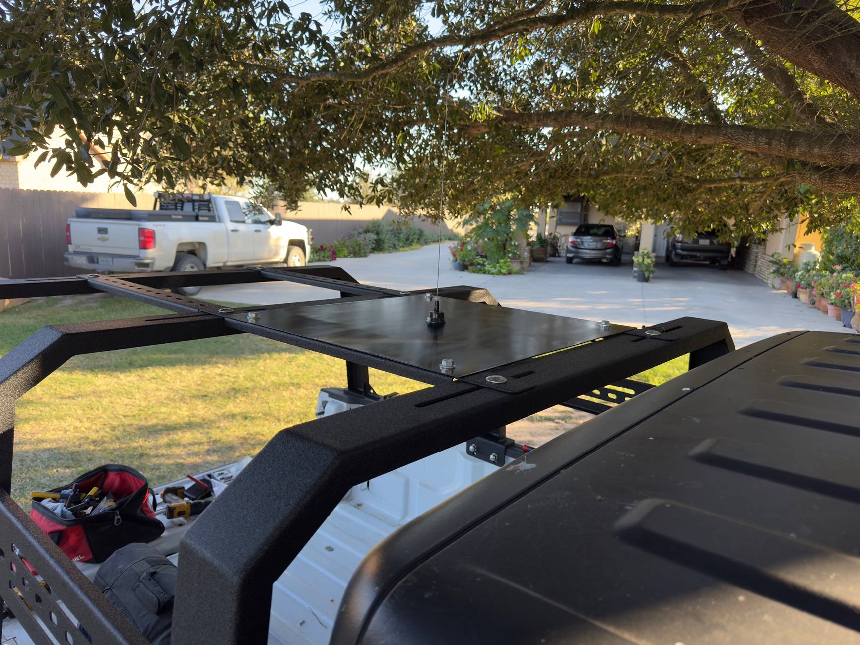Jeep Gladiator Something different: My very expensive radio antenna mount. IMG_7255