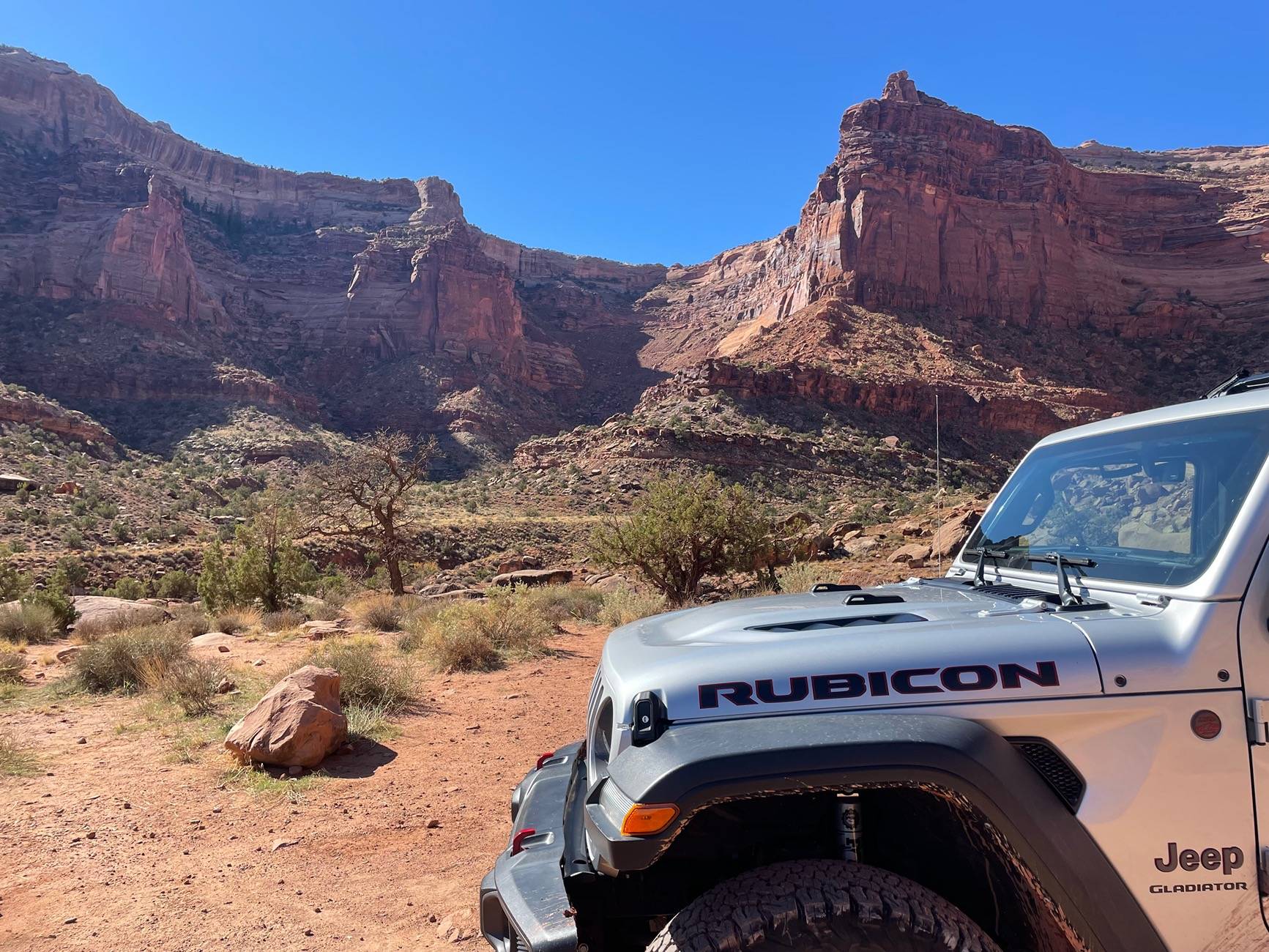 Jeep Gladiator Moab trip in November IMG_2257