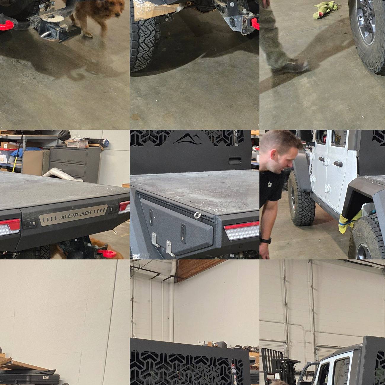Jeep Gladiator Flat bed coversion 20241114_142028