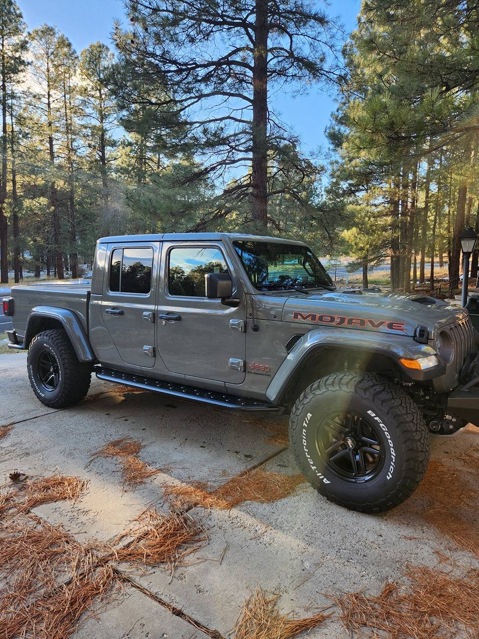 Jeep Gladiator Step/Sliders: White Knuckle, Goat Fabrication, or RH4x4 20241107_161907