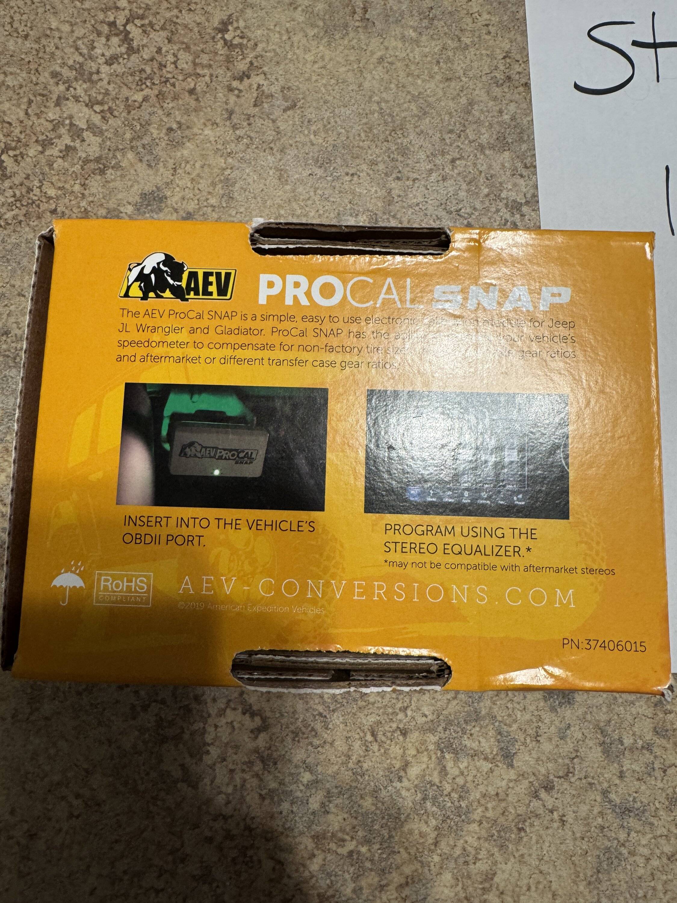 Jeep Gladiator NIB AEV ProCal Snap 200 IMG_4128