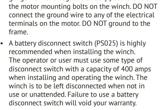 Jeep Gladiator Winch battery disconnect and circuit breaker? winch-disconnect
