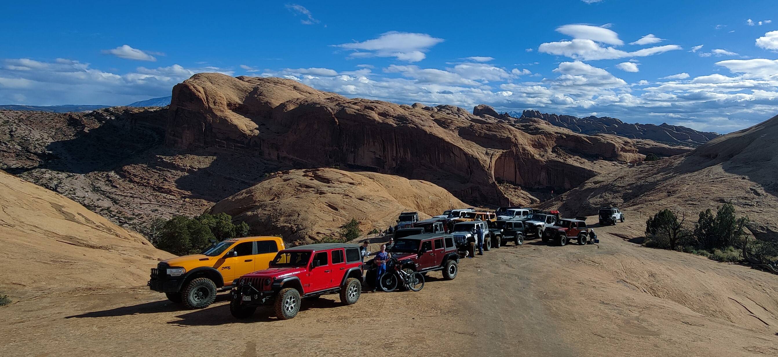 Jeep Gladiator Red Rock 4-Wheelers Trail of the Month November 2024 - Poison Spider Mesa LunchS