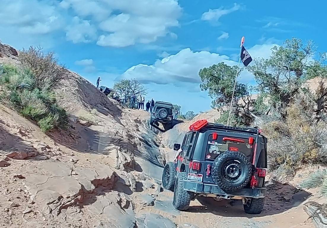Jeep Gladiator Red Rock 4-Wheelers Trail of the Month November 2024 - Poison Spider Mesa WedgeGroupS